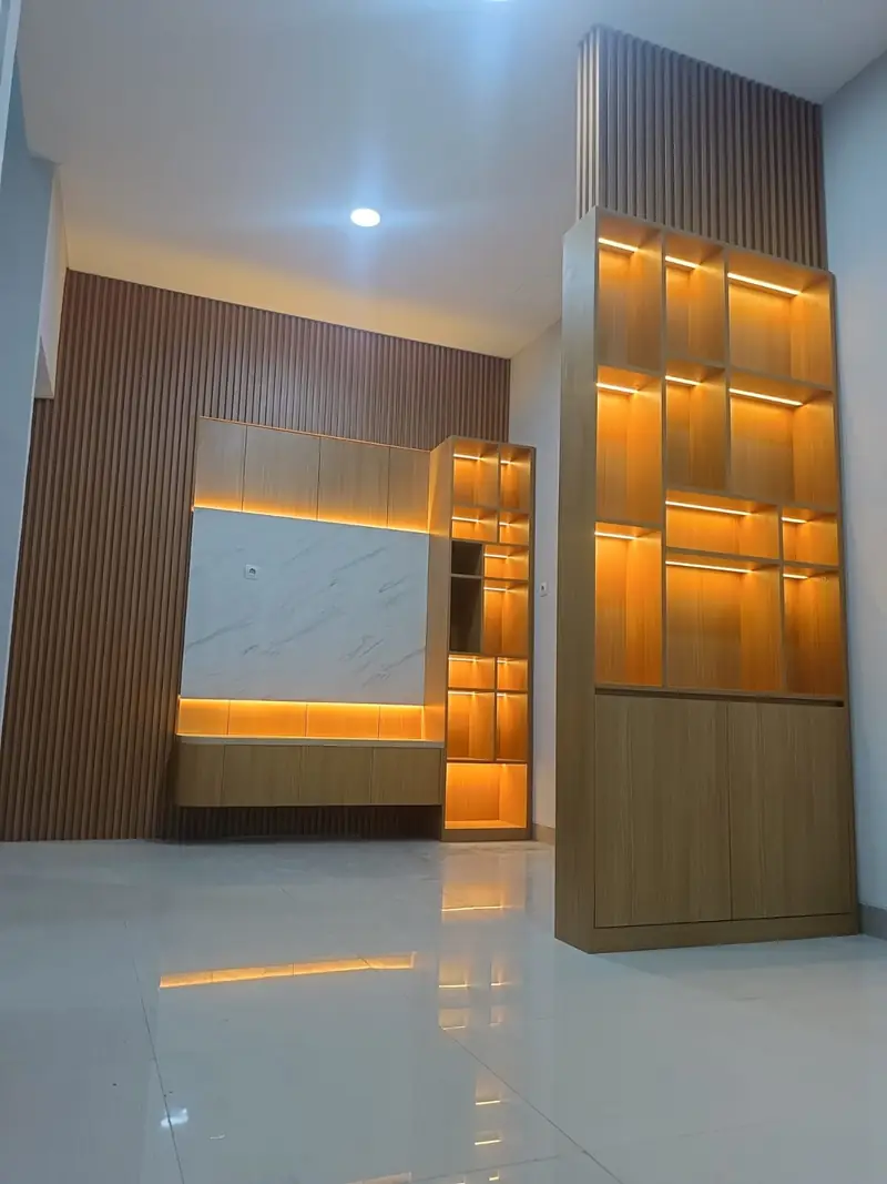 Ruang keluarga Rumah Kemang